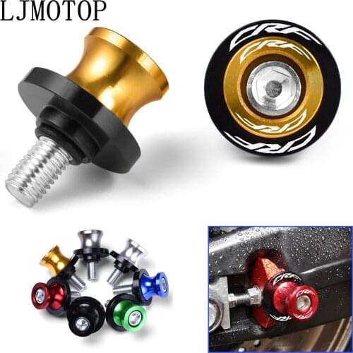CRF Motorcycle Swingarm Spools M8 Stand Screws CNC Aluminum Accessories For HONDA CRF 150 230 250 450 1000 R RX X F L M RALLY L