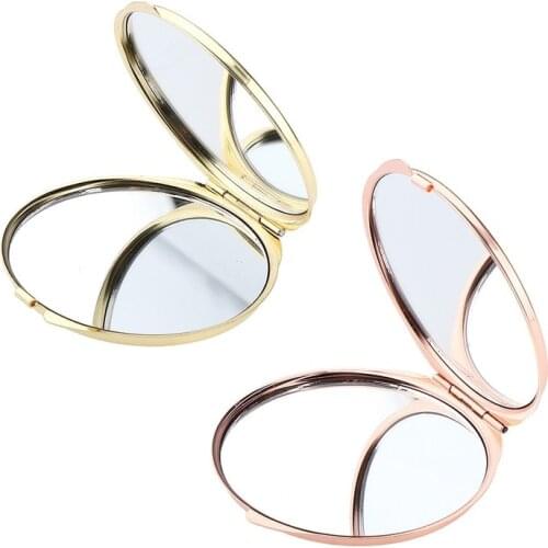 TY87 Compact Makeup Mirror Cosmetic Magnifying Portable Make Up Mirrors for Purse Travel Bag Home Office Mirror Compact Mirror