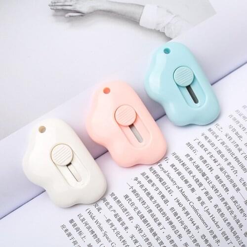 Cute Mini Small Pocket Sized Craft Wrapping Box Paper Envelope Cutter Utility Knife Letter Opener Student Art Supplies