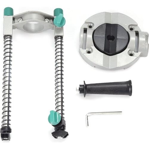 Drill Guide Electric Drill Press Stand 45° Adjustable Mobile Swivel Working Tool