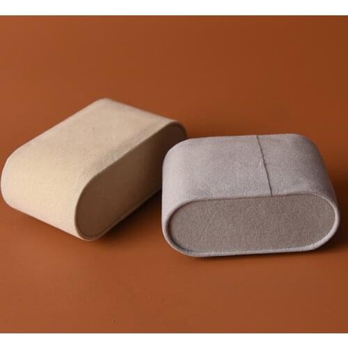 Wholesale Black White Suede Watch Cushions Watch Pillow For Case Storage Box Wrist Watch Bracelet Display Stand Holder Organizer