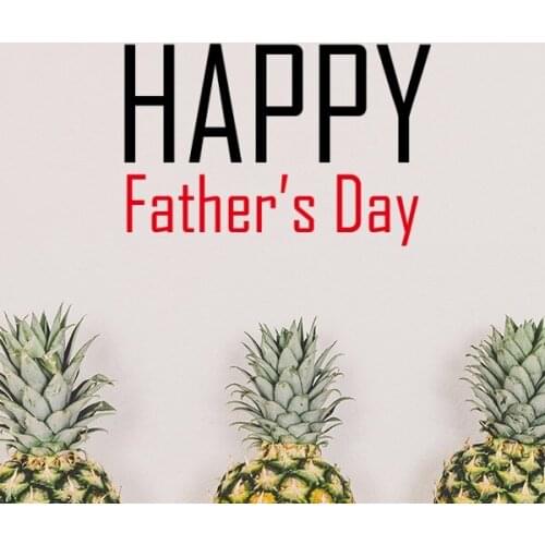 Celebrate Fathers Day Blessing Festival Holiday Gala Celebration Words Removable Wall Sticker Decals Wallpaper for Room Decal