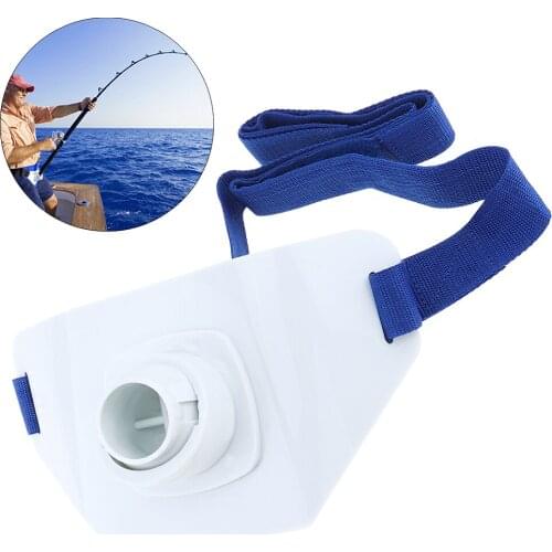 Sales Fishing Boats Rod Pole Stand Holder Saltwater Fishing Fighting Belt Waist Support Holder Adjustable Sea Belt