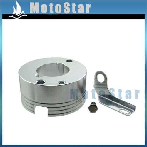 Air Filter Adapter For Go-Karts Some Golf Carts Mud Boats Racing Lawnmowers Minibikes Powered Paragliders