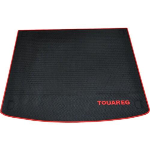 High Quality Waterproof Anti Skip No Odor Green Latex Durable Carpets Special Rubber Car Trunk Mat for Volkswagen Touareg