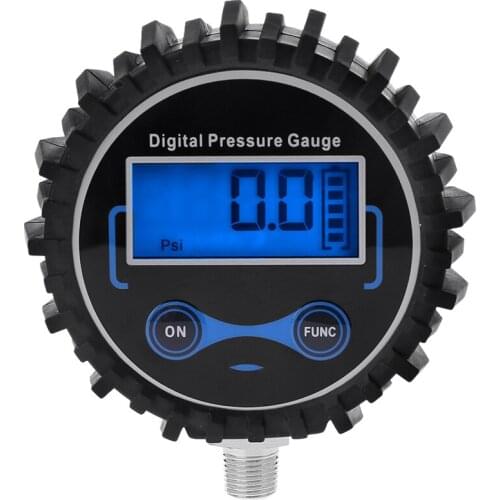 0-200PSI Digital Tire Pressure Gauge Car Air PSI Meter Tyre Pressure Tester 1/8 NPT