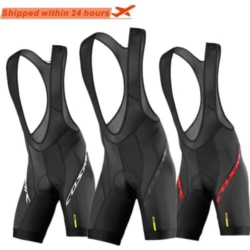 Pro Team Mavic 2020 New Cycling 19D GEL Pad Bib Shorts MTB Quick Dry Breathable Padded Sport Bike Wear Bicycle Lycra