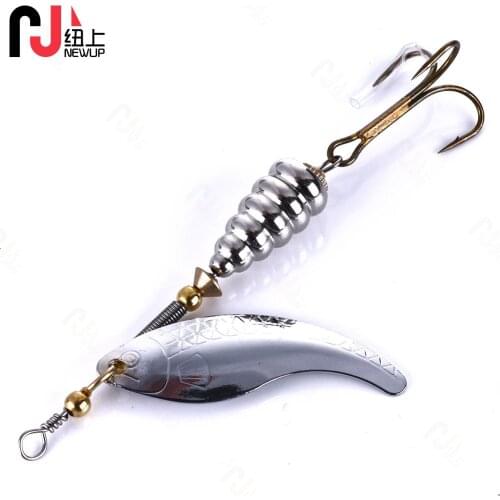1PCS Fishing Lures 8.7CM 10G Metal Rotating Spinner Spoon Sequins Hard Bait Hooks Wobbler Fishing Tackle For Artificial Lure