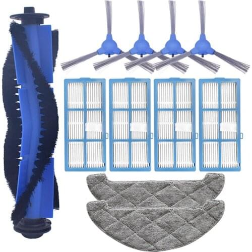 Side Brush Mop Cloth Hepa Filter Rags Main Brush Roll Replacement for Proscenic 850T Robotic Vacuum Cleaner Parts