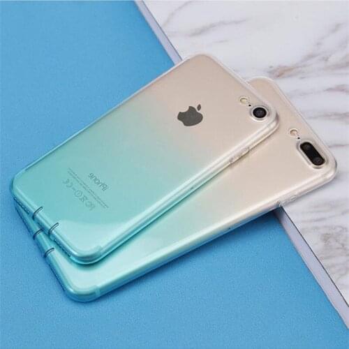 For iPhone 6 6S iPhone 7 8 Plus Ultra Thin Cases for iPhone X XS Max XR Clear TPU Soft Phone Cases For iPhone 5S 5 SE Fundas