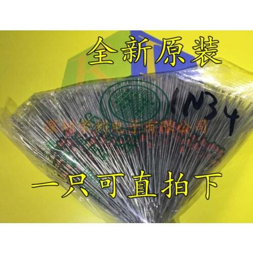 DIP 1N34 1N34A IN34A DO-35 detector diode germanium detector diode glass