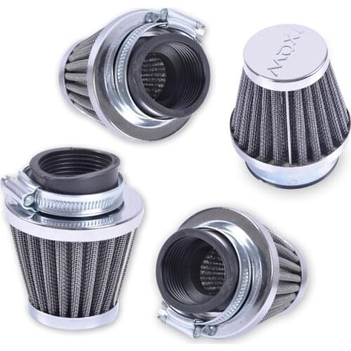 DWCX 4pcs 39mm Air Filters Pod For Honda CB750 750 CB750A CB750F for Suzuki GS550 GS550E for Kawasaki KZ550A 550 KZ650B 650