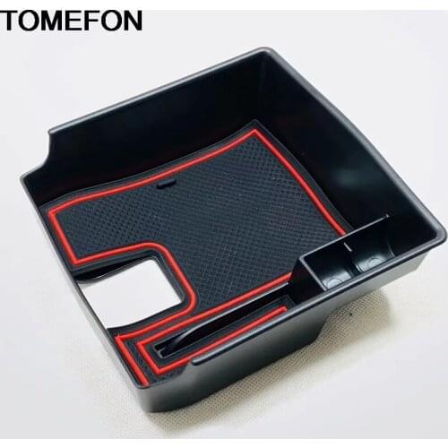 TOMEFON For Toyota Corolla 2019 2020 Middle Center Armrest Storage Glove Box Container Plastic Cover Trim Interior Accessories