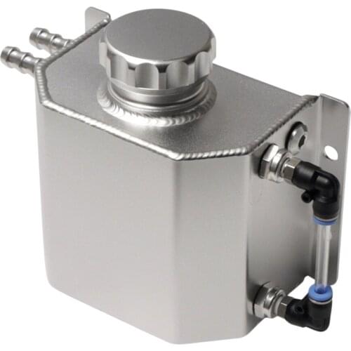 MagiDeal Engine Oil Catch Reservoir Breather Tank Can w/ Filter Oil Tank