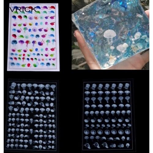 Jellyfish Transparent Material Epoxy Mold Making Jewelry Filling For DIY Craft