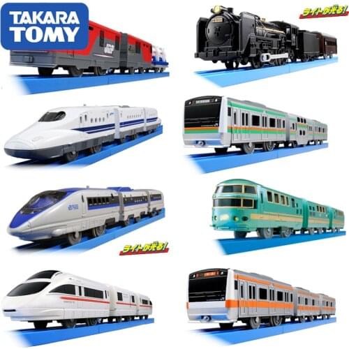 TAKARA TOMY Plarail Alloy Model Toy Car TOMICA TOMY Dome Electric Train Passenger Car Track High Shinkansen Car Childrens Toy