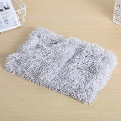 Fluffy Plush Dog Blanket Supple Pet Warm Bed Mat Faux Fur Snuggle Sleep Throw Cover for Dogs Cats Puppy Washable