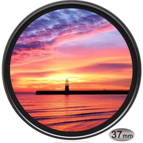 ND4 ND16 37mm Neutral Density ND8(0.9) 3-Stop ND Filter for Olympus e m10 mark ii iii 14-42mm Lens