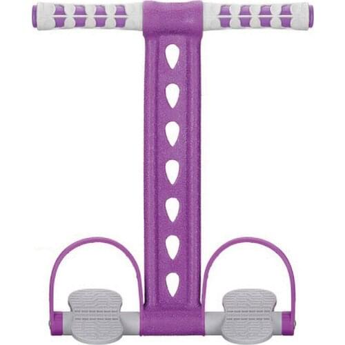 Non-slip Stretch Strong Pedal Puller Sit-ups Stomach Home Fitness Training Device Multi-function Elastic Rope Anti-break 2020