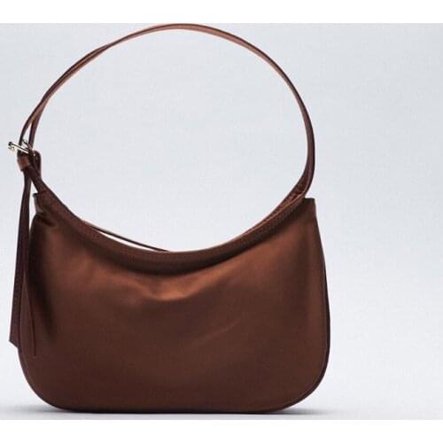 Summer Fashion Ladies Armpit Bag Vintage Satin Shoulder Bag Luxury Purses and Handbag Casual Women Handbags Designer Bags 2021