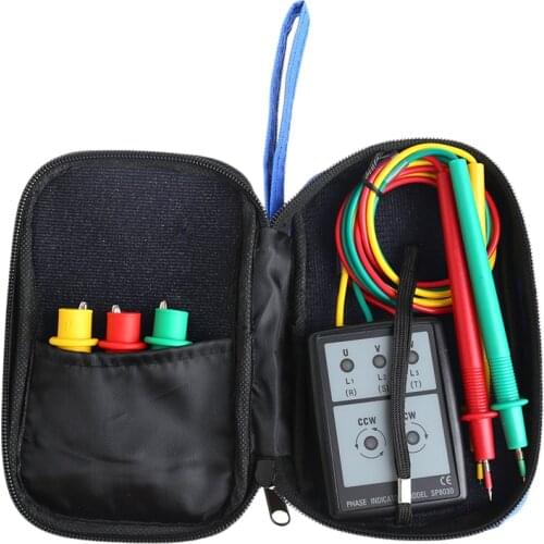 Smart Digital Phase Rotation with LED Indicator Tester Meters SP8030