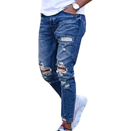 VICABO Mens Summer Jeans