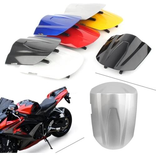 K8 GSXR 600 750 Motorcycle Seat Back Cover Rear Passenger Pillion Cowl Fairing Parts For Suzuki GSXR600 GSXR750 2008 2009
