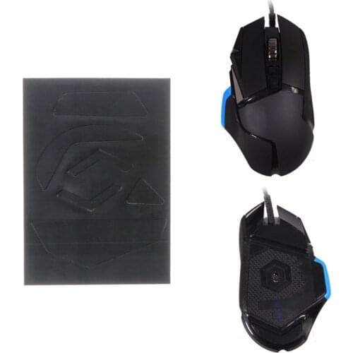 1 Set 0.6mm Thickness Replace Curve Edge Mouse Feet Mouse Skates for Logitech G502 Mouse