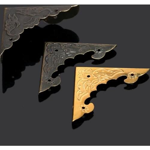 12pcs Metal Corner Protectors 40/43mm For Scrapbooking Albums Card File Menu Notebook Craft Accessories