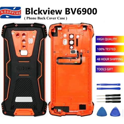 KOSPPLHZ Original For BLACKVIEW BV6900 Back Battery Cover Case BV6900 Back Shell Case With BV6900 Fingerprint Sensor Accessories