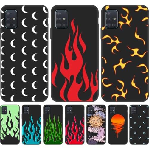 Art Flame Painted Case For Realme C21 8 Pro Case Fire Pattern Cover For OPPO RealmeC21 7 6 5 X7 X50 Pro C15 C12 C11 C15 2 3 Capa