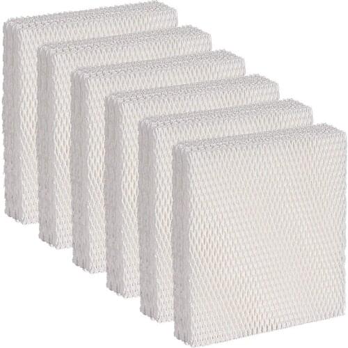 Humidifier Filter T Compatible for Honeywell HFT600, HEV615, HEV620, 6 Packs Humidifier Wick Filter