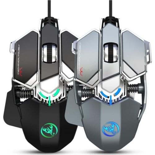 J600 Gaming Mouse Gamer 9 Keys Programmable Wired Mechanical Mouse For Compurter Pc Tablet Laptop Accessories Gaming Mice Game