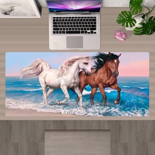 Dark Horse XXL Mouse Pad Gamer Mousepad Gaming Accessories Podkladka Pod Mysz 90X30 Tapis De Souris Mausepad XL Tappetino Mouse