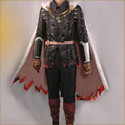 Game Identity V Patient Cosplay Costume Mens Fancy Suit Cloak Top Pants Hallween Carnival Uniforms Custom Made