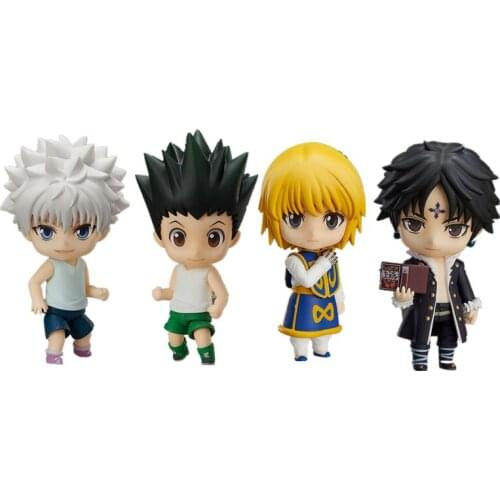 Newest Hunter x Hunte Action Figure Killua Zoldyck 1184 Kurapika 1185 Gon Freecss 1183 Quwrof 1186 Cute Toy Doll