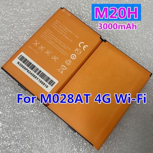 New Original 3000mAh M20H For M028AT 4G Wi-Fi Роутер LTE WIFI Router Hotspot Modem Battery