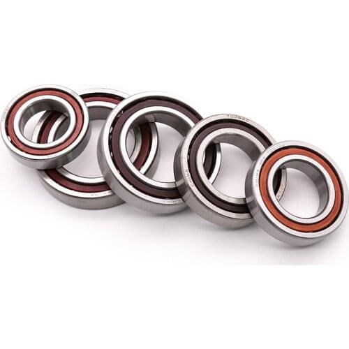 Single Row Angular Contact Ball Bearings 7000 -7208AC Bearing Steel High Speed Bearing For Precision Machinery