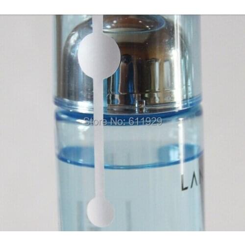 Wholesales STOCK matte silver cosmetics seal adhesive stickers/argentous essential oil bottle cap seal stickers 150 pcs a lot