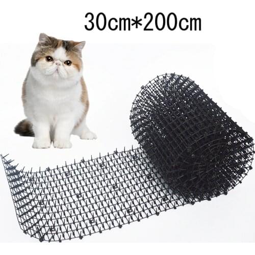 Garden Cat Scat Mat - Anti-cat and pest prickle strip (6.5 ft)