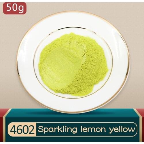 Mica Pigment Pearl Powder DIY Mineral Dye Colorant Dust Type 4602 for Automotive Art Crafts 10g 50g