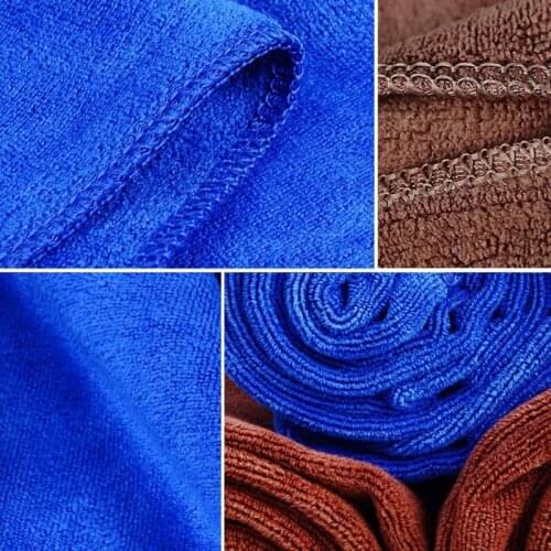 Car-styling Microfiber Cloths Car Wash New Practical Blue Soft Absorbent Wash Cloth Car Auto Care