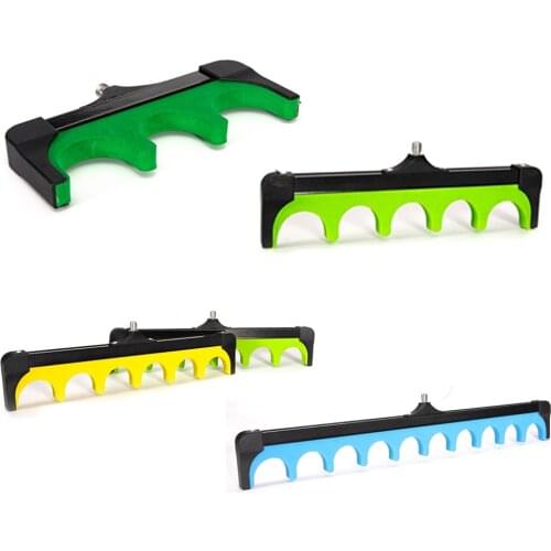 3/5/6/10 Holes Fishing Rod Holder Universal Feeder Rod Stand Holder Eva Soft Fishing Pole Tackle Carp Fish Accessories