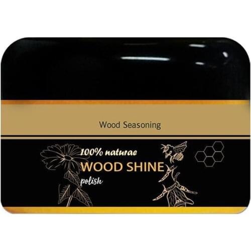 Wood Care Seasoning Beewax Wood Maintenance Cleaning Waterproof Polished Care Care Wax Furniture Beeswax Wear-Resistant R9H0