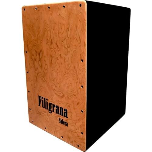 Cajon Flamenco filigree Solera Caja flamenca. Drawer Rumbero. Cajon percussion. Cajon flamenco initiation