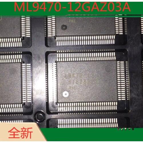 10PCS Free shipping ML9470-12GAZ03A L9470-12 QFP100 LCD driver New original authentic