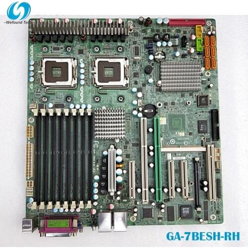 100% Working server Motherboard for GA-7BESH-RH 771 NF295D2 Fully Tested