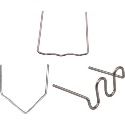 100pcs Automobile Plastic Bumper Welding Machine Repair Nails 0.8mm Stainless Steel Durable Repair Nails Machine Hot Melt Weldin