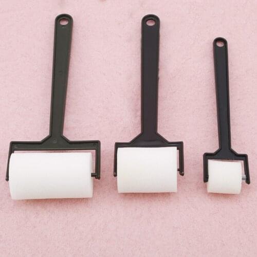 3pcs/set new White Sponge Brush Foam Painting Roller Brush Kids Craft Tool Drawing Toys Painting Supplies