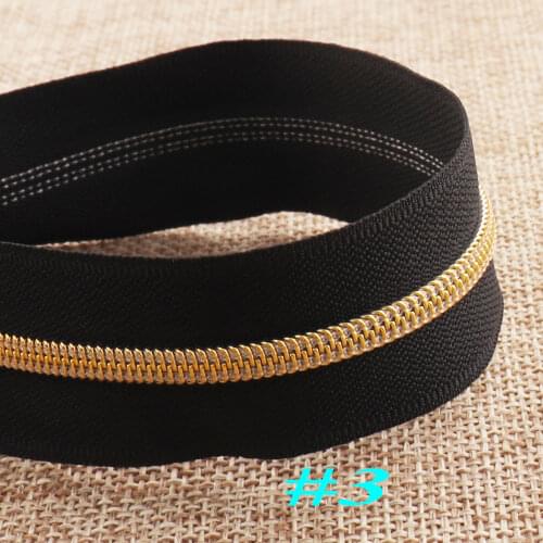 4mm Black Nylon Coil Zippers,Nylon Zipper long zippers craft zip handbag zipper,doll zipper separating zipper by the yard-3